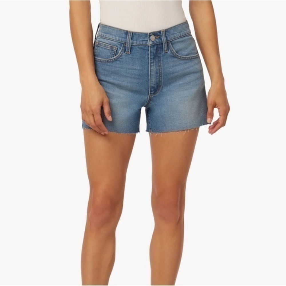 Joe’s Vintage Easy High Rise Cutoff Raw Hem Denim Blue Jean Shorts Annalise 29